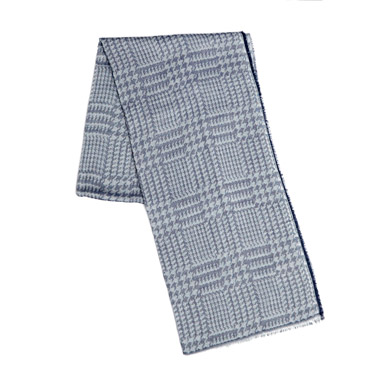 Paul Costelloe Living Woven Dogstooth Scarf